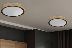 Sklep Kaja Nowoczesna, rustykalna lampa sufitowa plafon 14-33932 AFLO | Kaja* Plafony Nowoczesne|Lampy Led