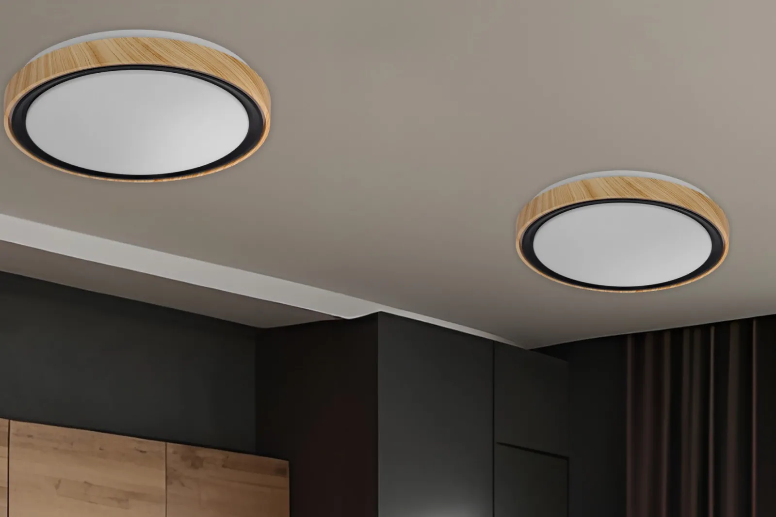 Sklep Kaja Nowoczesna, rustykalna lampa sufitowa plafon 14-33932 AFLO | Kaja* Plafony Nowoczesne|Lampy Led