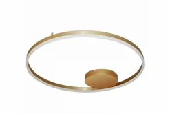 Sklep Kaja Nowoczesna złota lampa sufitowa LED okrągła AZ4704 HALO | Kaja złoty Cheap