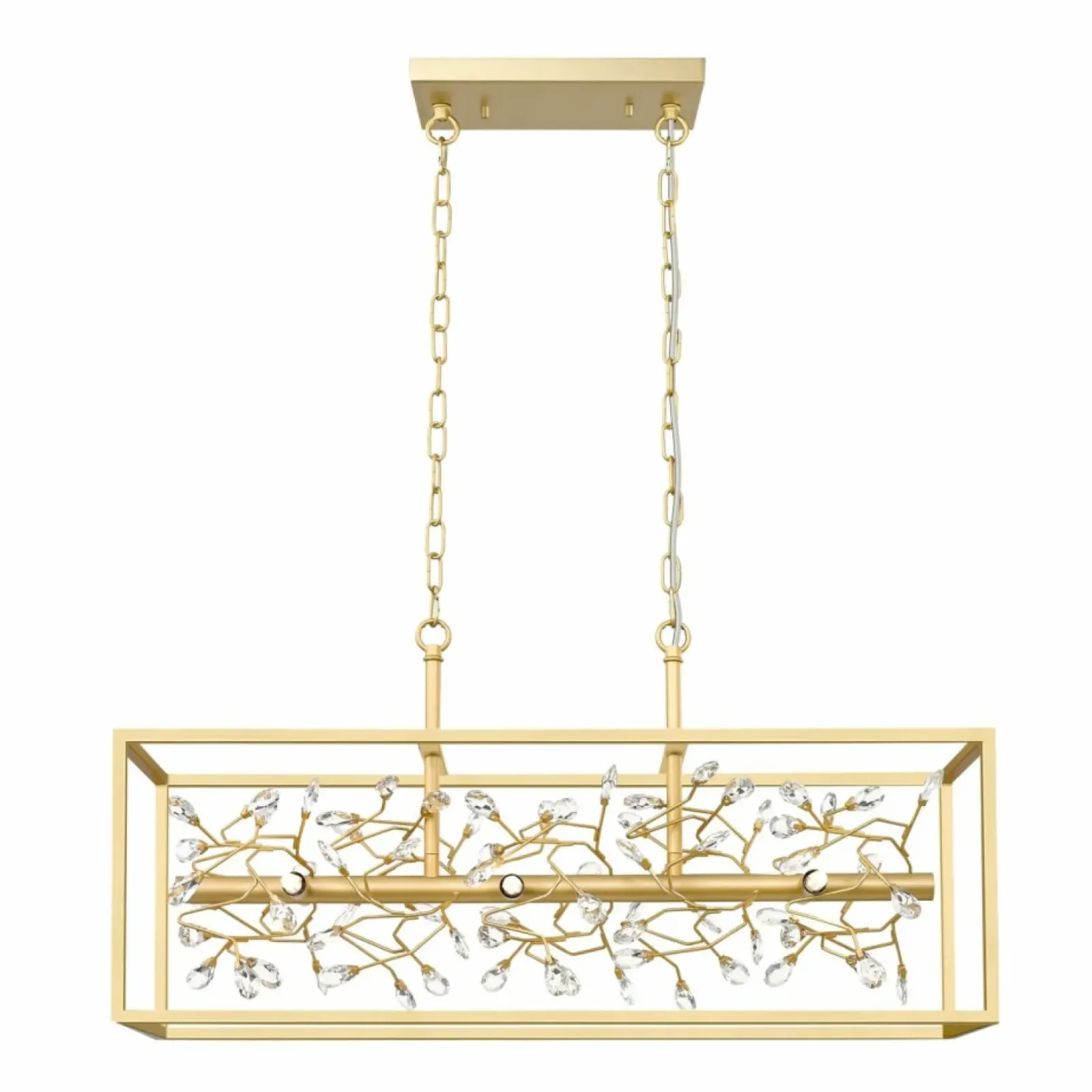 Sklep Kaja Nowoczesna, złota lampa wisząca nad stół P0578-06C-V7V7 SPRING | Kaja Flash Sale