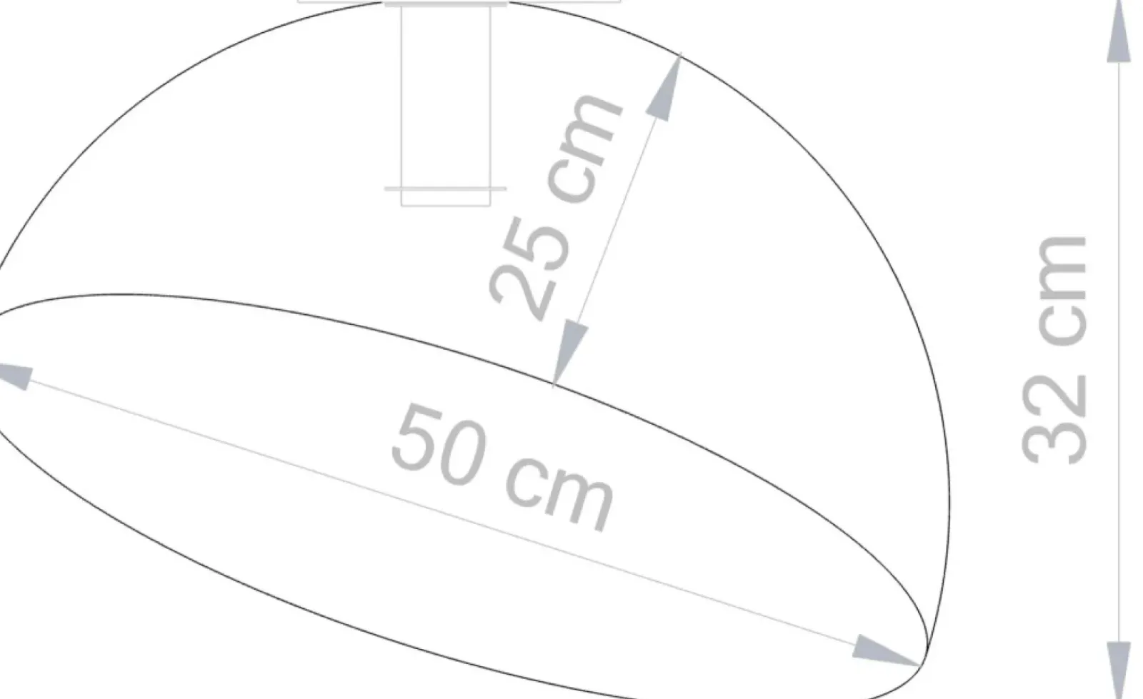 Sklep Kaja Nowoczesny, kopułowy plafon do salonu SIG 32469 - SFERA 50 CZ/MIEDŹ New