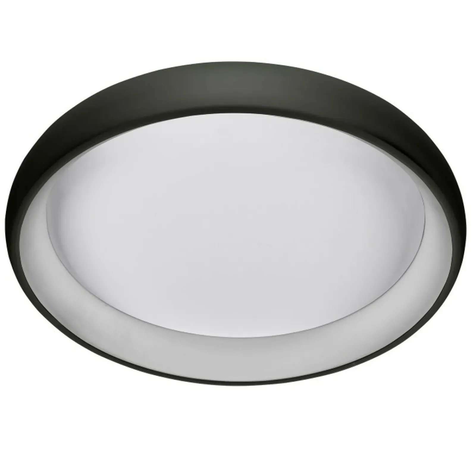Sklep Kaja Nowoczesny, ledowy plafon do holu 5280-832RC-BK-4 z serii ALESSIA* Lampy Led|Plafony Nowoczesne