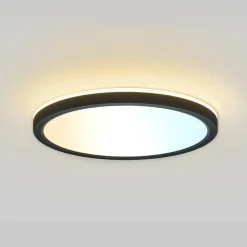 Sklep Kaja Nowoczesny plafon LED do salonu ⌀40 PLF-63452-400R-36W-BL CORTE | Kaja* Lampy Led|Plafony Nowoczesne