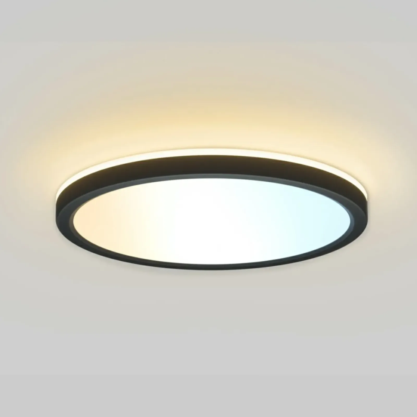 Sklep Kaja Nowoczesny plafon LED do salonu ⌀40 PLF-63452-400R-36W-BL CORTE | Kaja* Lampy Led|Plafony Nowoczesne