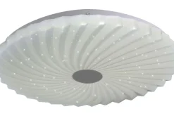 Sklep Kaja Nowoczesny plafon ze zdobionym kloszem 14-75239 CALIPSO | Kaja* Plafony Nowoczesne|Lampy Led