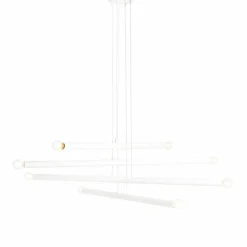 Sklep Kaja Nowoczesny żyrandol cztery białe tuby E14 1072P TUBO | Kaja Zadzwońporabattel.783200183(8-16)/mailsklep@kaja.com.pl Store