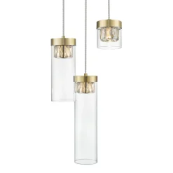 Sklep Kaja Nowoczesny żyrandol do sypialni P0389-03D-0FD2 GEM| Kaja Oświetlenie Store