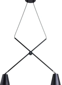 Sklep Kaja Nowoczesny żyrandol w kolorze czarnym 1008H1 2-PŁ ARTE | Kaja Zadzwońporabattel.783200183(8-16)/mailsklep@kaja.com.pl New