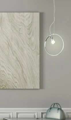 Sklep Kaja Obręcz LED na regulowanym zwisie A0024-320 SKIROS | Kaja Oświetlenie chrom Online
