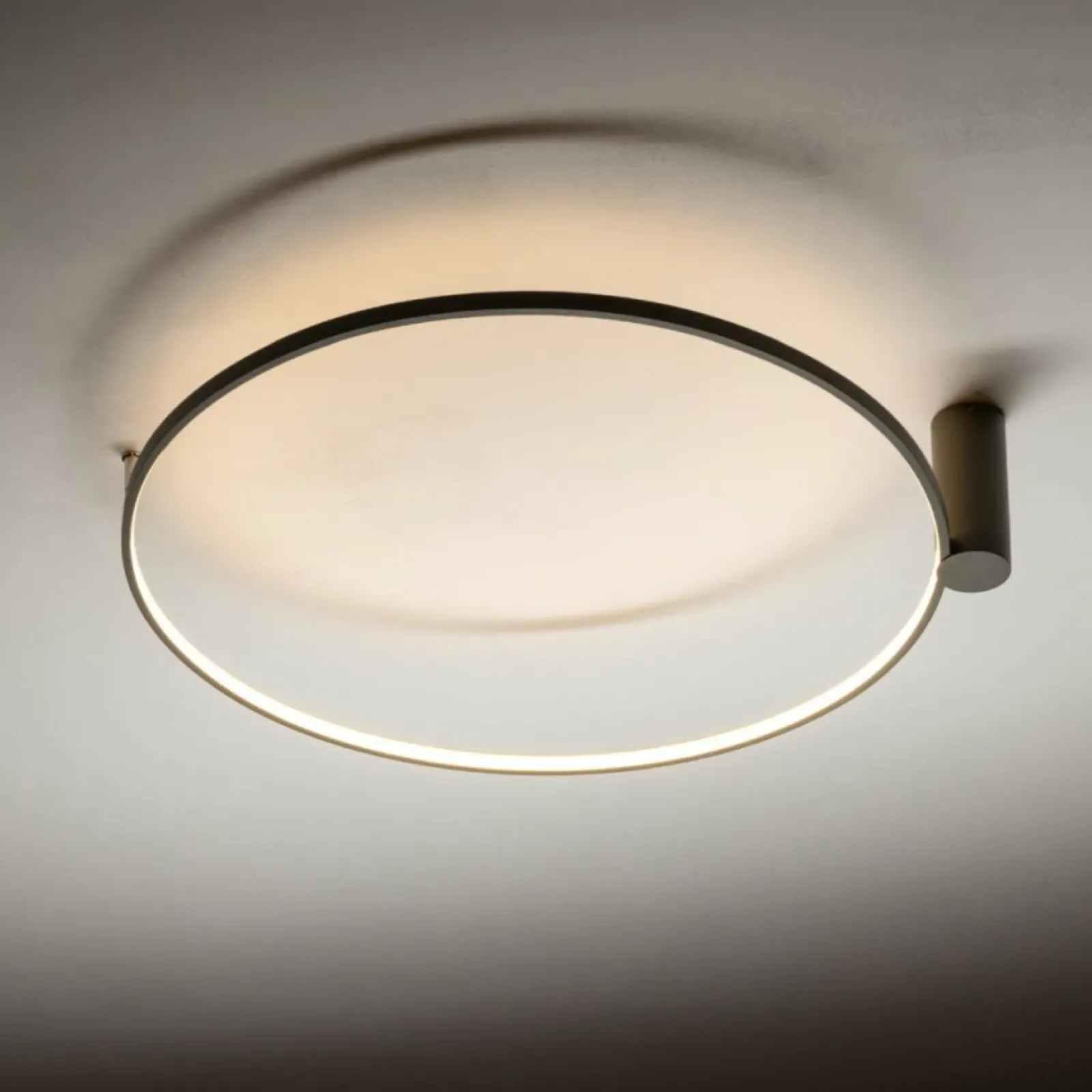 Sklep Kaja Obręcz LED niska lampa sufitowa do sypialni 11402 CIRCOLO LED | Kaja Clearance