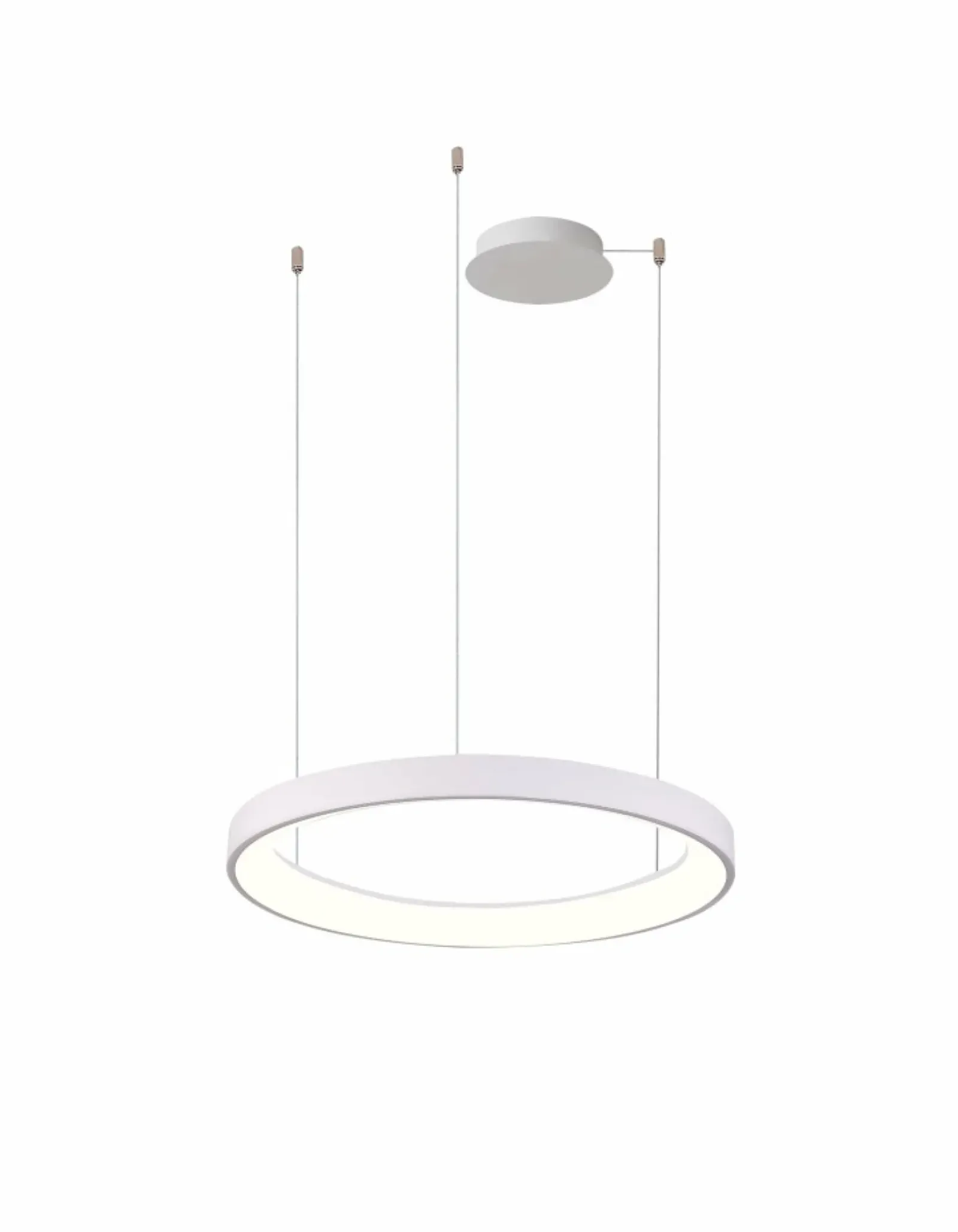 Sklep Kaja Obręcz LED wisząca ⌀57,5cm ze ściemniaczem AZ5018 AGNES | Kaja białypiaskowany New