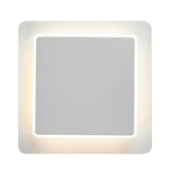 Sklep Kaja Obrotowa, biała lampa ścienna LED MB2035S-S WH SENATO | Kaja* Lampy Led