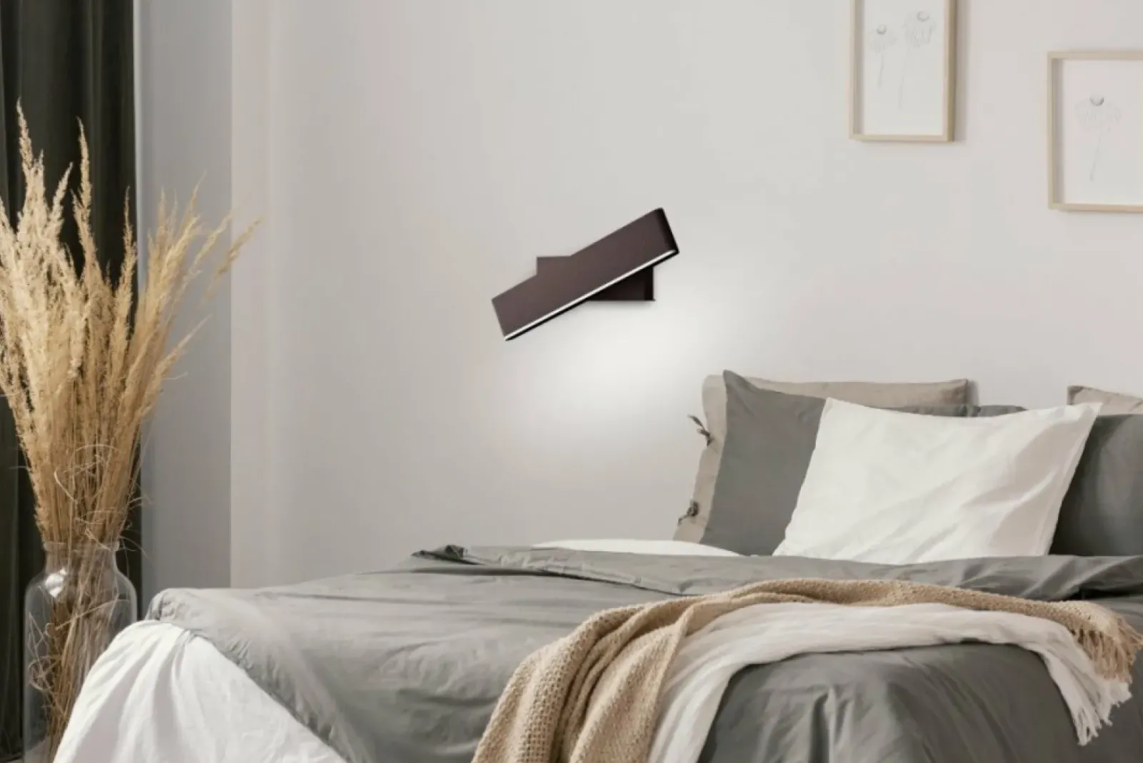 Sklep Kaja Obrotowa, płaska lampa ścienna LED 21-75512 NICOLETTA | Kaja* Lampy Led