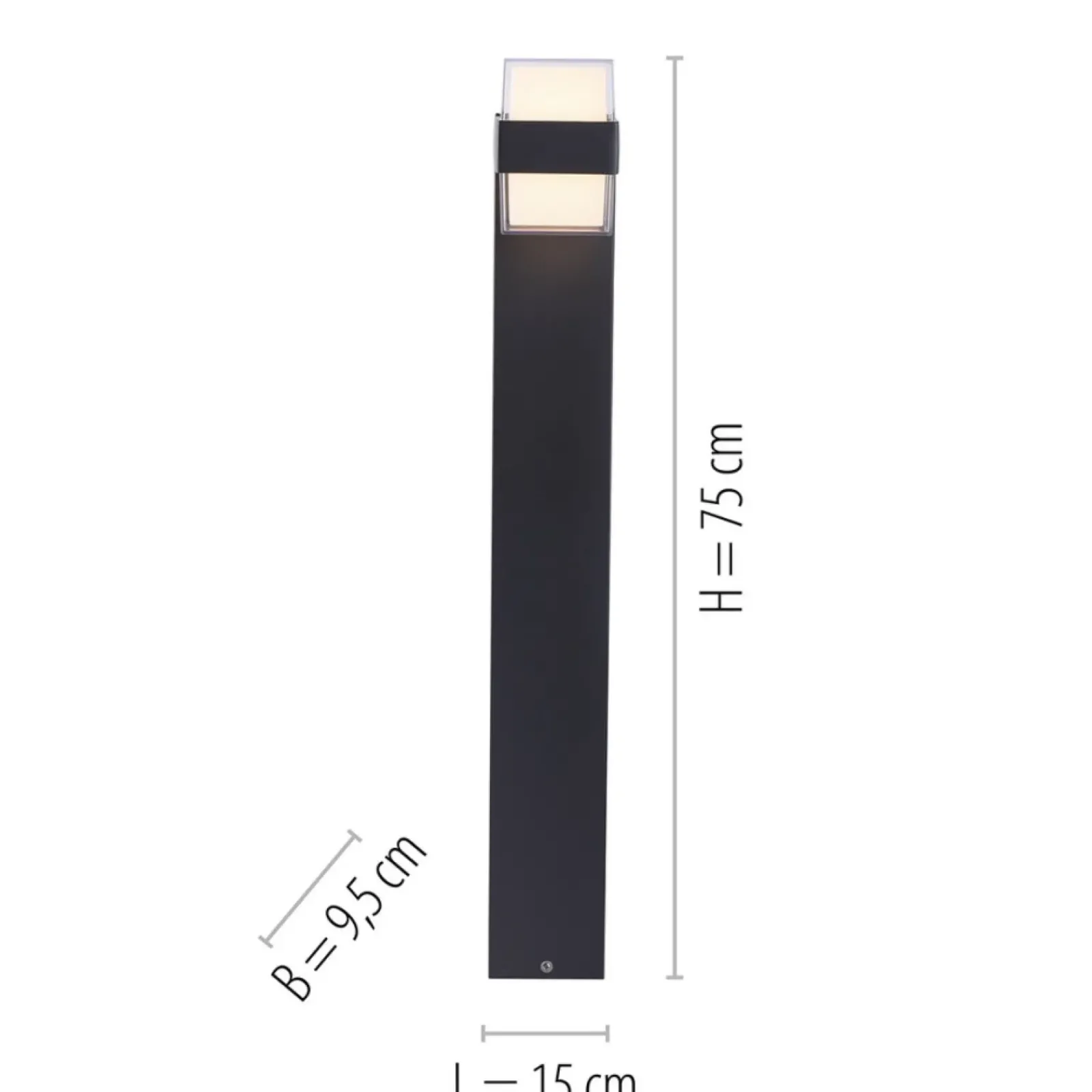 Sklep Kaja Ogrodowa lampa stojąca w kolorze 9481-13 z serii CARA | Kaja* Lampy Ogrodowe Stojące