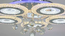 Sklep Kaja Okazała lampa sufitowa, LED o mocy 133W DRS2210/5 8C z serii MARBELLA chrom Hot