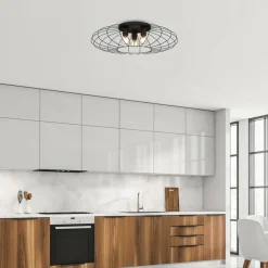 Sklep Kaja Okazała lampa sufitowa na trzy żarówki MLP7961 z serii MERIDIANO | Kaja Oświetle Outlet
