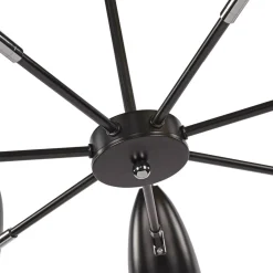 Sklep Kaja Okazała lampa sufitowa w m kolorze MOD033PL-07B z serii AIDA czarny Outlet