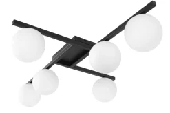 Sklep Kaja Okazała lampa sufitowa z białymi kloszami ⌀12 cm K-5461 z serii KORFU Hot