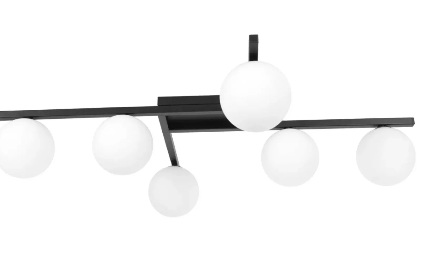 Sklep Kaja Okazała lampa sufitowa z białymi kloszami ⌀12 cm K-5461 z serii KORFU Hot