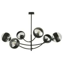 Sklep Kaja Okazała lampa sufitowa z ozdobnymi kloszami 1101/6 HUNTER | Kaja Store
