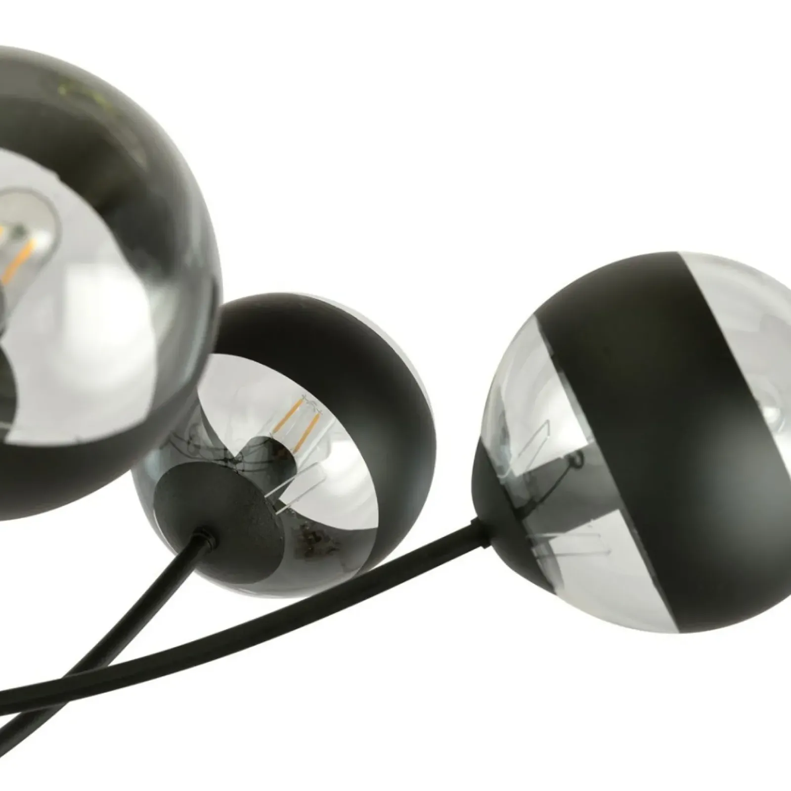 Sklep Kaja Okazała lampa sufitowa z ozdobnymi kloszami 1101/6 HUNTER | Kaja Store