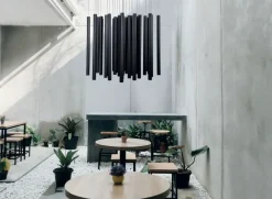 Sklep Kaja Okazała lampa wisząca, ściemnialny LED MX P0419D ORGANIC | Kaja Best