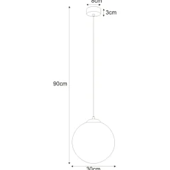 Sklep Kaja Okazała lampa wisząca w kolorze bieli i złota K-5402 z serii LUMIA Hot