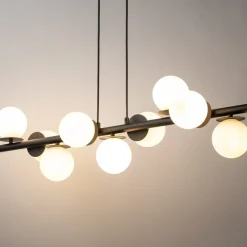 Sklep Kaja Okazała lampa wisząca w kolorze czerni i bieli SIG 40789 z serii AVOLA Store