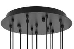 Sklep Kaja Okazała lampa wisząca z 13 kloszami, do salonu KP-29 z serii ASPEN Discount