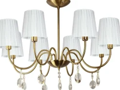 Sklep Kaja Okazała, patynowa lampa wiszącado salonu 38-38159 SORENTO | Kaja Store