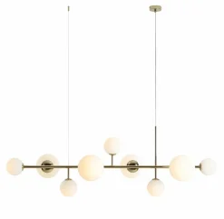 Sklep Kaja Okazała, złota lampa do oświetlenia stołu 1092N30 DIONE | Kaja Zadzwońporabattel.783200183(8-16)/mailsklep@kaja.com.pl Outlet