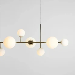 Sklep Kaja Okazała, złota lampa do oświetlenia stołu 1092N30 DIONE | Kaja Zadzwońporabattel.783200183(8-16)/mailsklep@kaja.com.pl Outlet