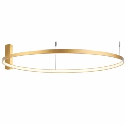 Sklep Kaja Okazały plafon złote koło ⌀117cm 3000K ANT 1354 z serii AGA* Lampy Led|Plafony Nowoczesne