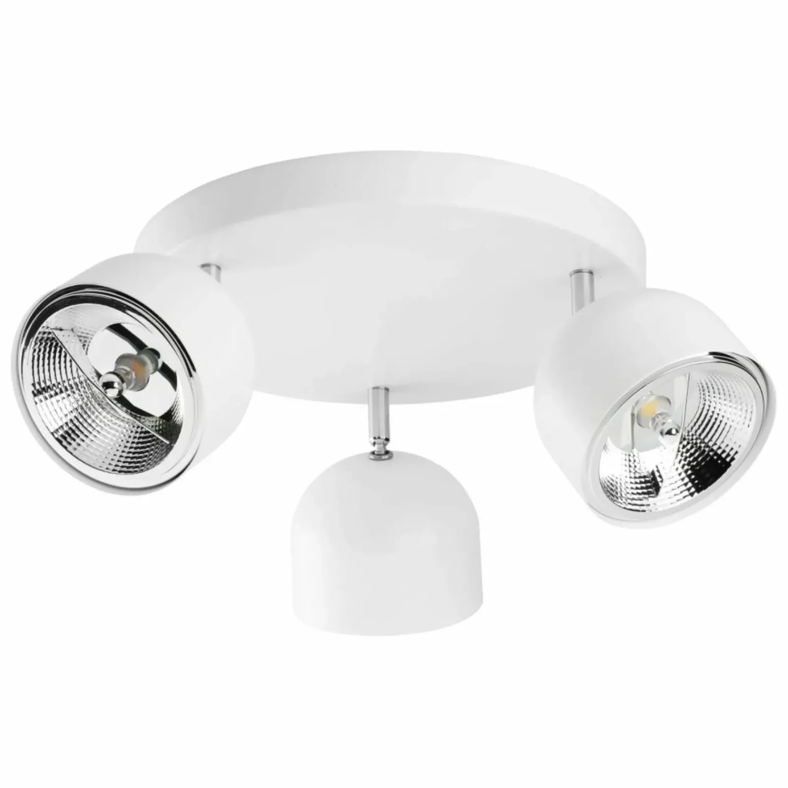 Sklep Kaja Okrągła, biała lampa sufitowa (z żarówkami) TK 6514 z serii ALTEA* Plafony Nowoczesne