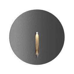 Sklep Kaja Okrągła lampa podtynkowa, elewacyjna, na schody O014SL-L3B3K LOCK* Kinkiety Ogrodowe