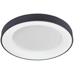 Sklep Kaja Okrągła lampa sufitowa LED ⌀60cm 5304-850RC-BK-3 GIULIA | Kaja Store