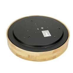 Sklep Kaja Okrągła lampa sufitowa LED ⌀45cm PLF-4350-25W-WD-BK-4K z serii CAMPELO* Plafony Nowoczesne|Lampy Led