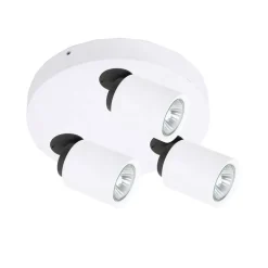 Sklep Kaja Okrągła lampa sufitowa z 3 reflektorami FH31313B LUCIEN | Kaja Hot