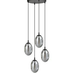 Sklep Kaja Okrągła lampa sufitowa z regulowanymi zwisami 1266/4PREM - ASTRAL Clearance