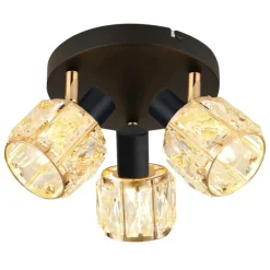 Sklep Kaja Okrągła lampa sufitowa z regulowanymi spotami 98-30214 DUBAI | Kaja Clearance