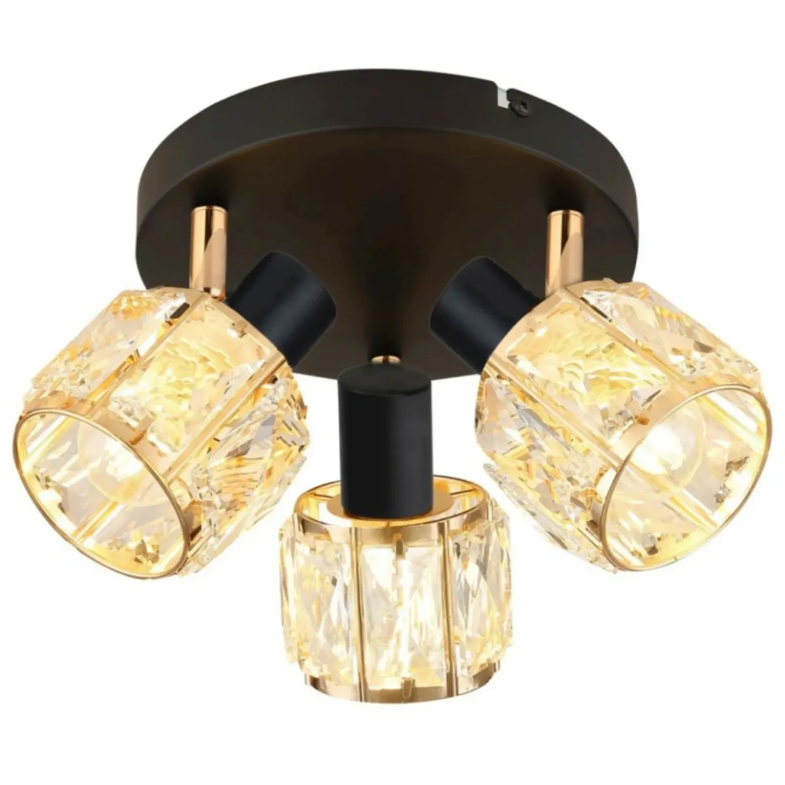 Sklep Kaja Okrągła lampa sufitowa z regulowanymi spotami 98-30214 DUBAI | Kaja Clearance