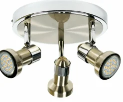 Sklep Kaja Okrągła lampa sufitowa z reflektorkami 98-60051 ARKON | Kaja* Randole Tradycyjne