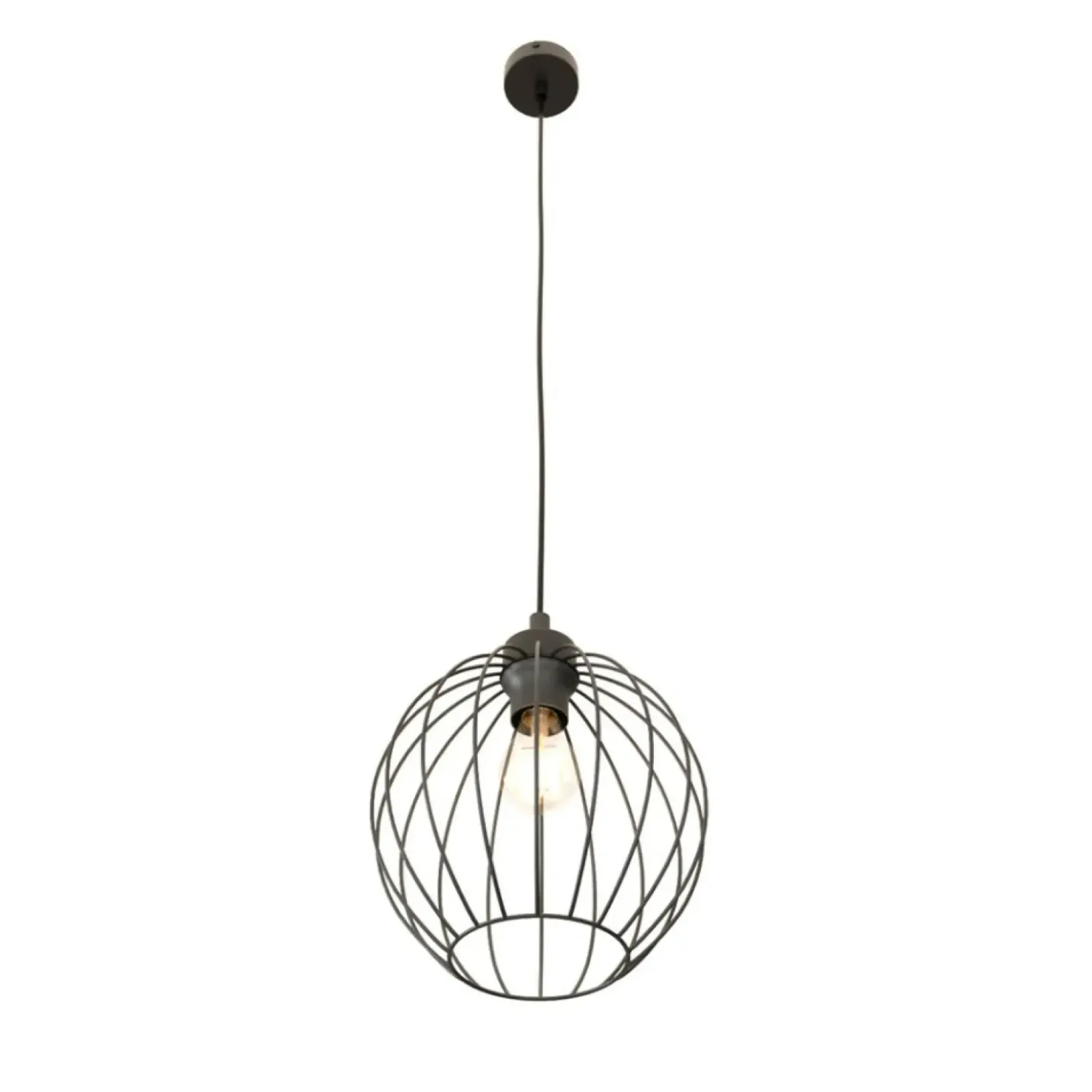 Sklep Kaja Okrągła lampa wisząca, regulowana 1369/1 z serii NANDO czarny Store