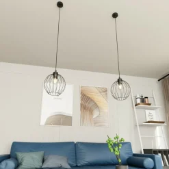 Sklep Kaja Okrągła lampa wisząca, regulowana 1369/1 z serii NANDO czarny Store