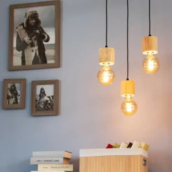 Sklep Kaja Okrągła lampa wisząca z regulowanymi zwisami 7161350R PINO | Kaja Hot