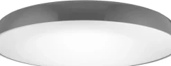 Sklep Kaja Okrągła, ledowa lampa sufitowa ⌀41cm AZ2733 CORTONA 4000K GREY | Kaja* Plafony Klasyczne|Lampy Led