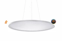 Sklep Kaja Okrągła szeroka lampa wisząca LED WIFI CCT AZ3538 CREAM | Kaja biały Flash Sale