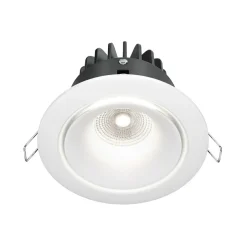 Sklep Kaja Okrągłe oczko podtynkowe LED 4000K 920lm DL031-L12W4K-D-W z serii YIN* Lampy Led|Oprawy Podtynkowe