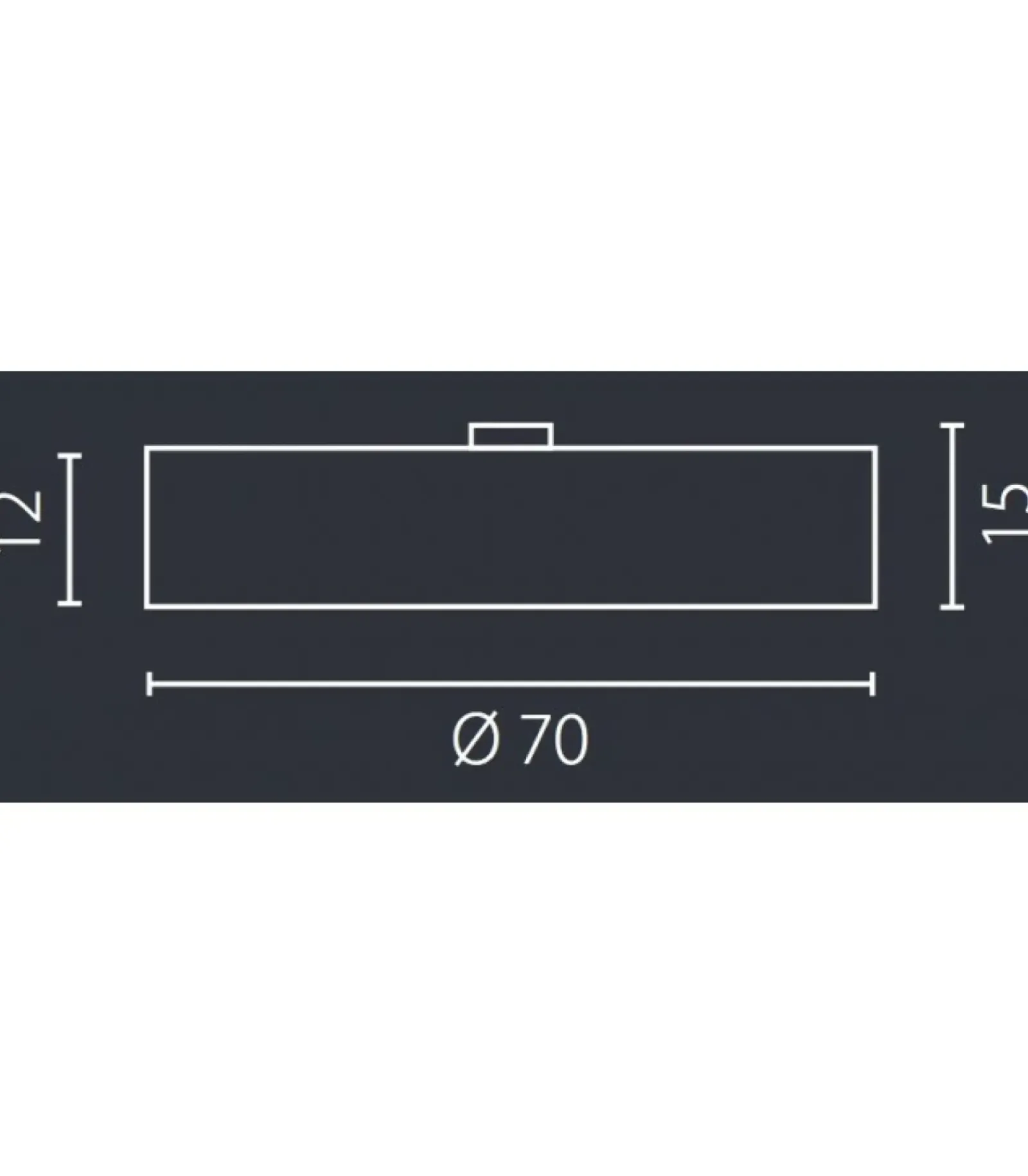 Sklep Kaja Okrągły, abażurowy, brązowy plafon ⌀70cm 67253 TONGA | Kaja* Plafony Nowoczesne
