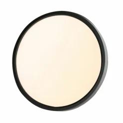 Sklep Kaja Okrągły, czarny plafon LED ⌀30cm PLF-72836-300R-24W-BL ALATA | Kaja* Plafony Nowoczesne|Lampy Led